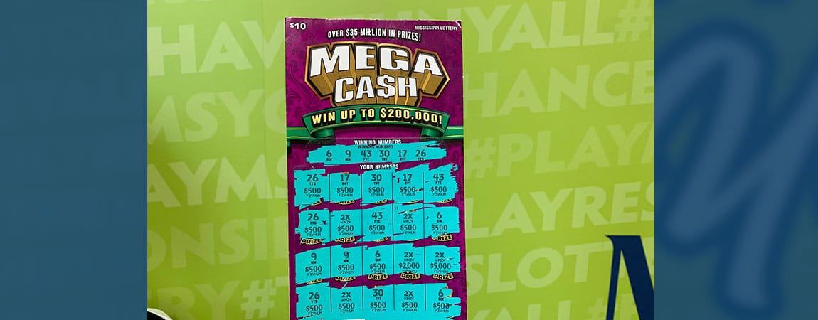Lexington man won $25,000 from a Mega Ca$h scratch-off