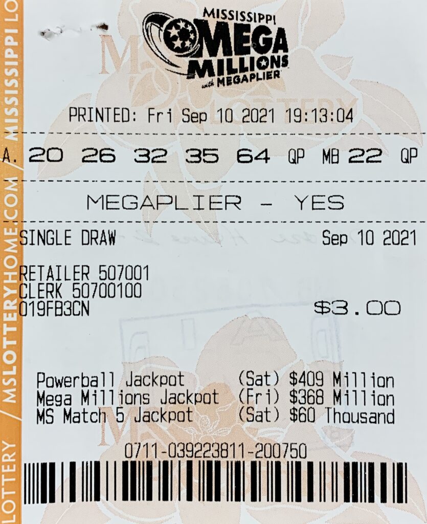 A Lauderdale man won $1,000 on a Mega Millions ticket purchased from Cefco Convenience Store #501 on Old Hwy. 45 N., Lauderdale.
