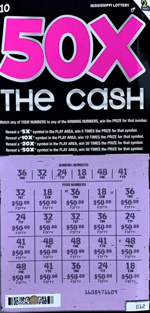 A Wayne County woman won $1,000 on a 50x the Cash scratch-off game purchased from Clark Oil Company Inc. #1 on Peter St., State Line.