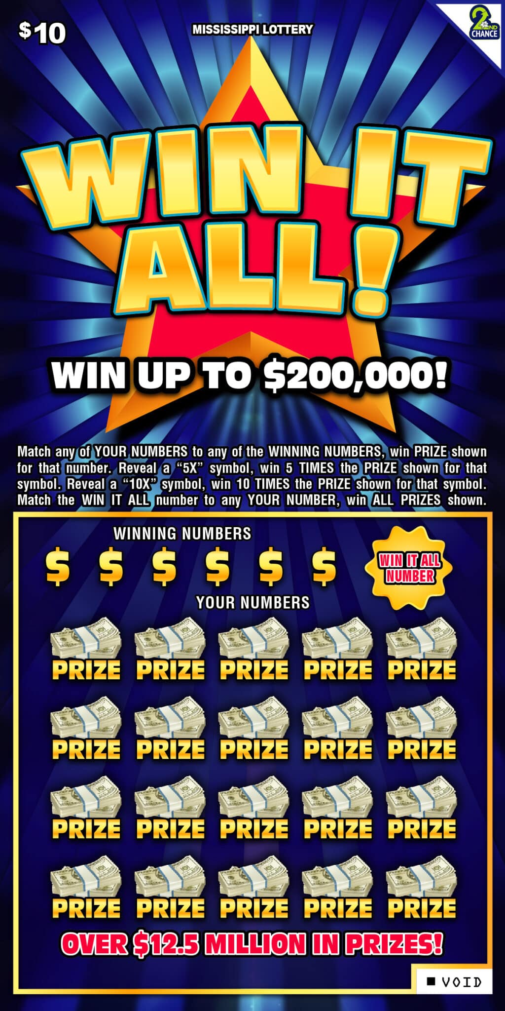 Win It All! - Mississippi Lottery