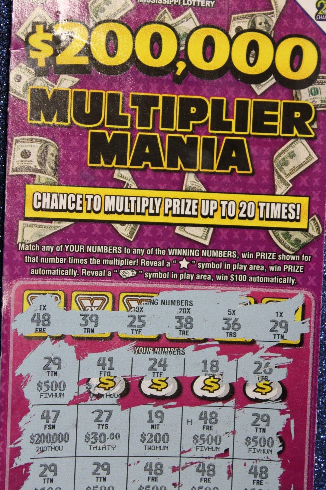Nicholson Man Won $5,000 - Mississippi Lottery