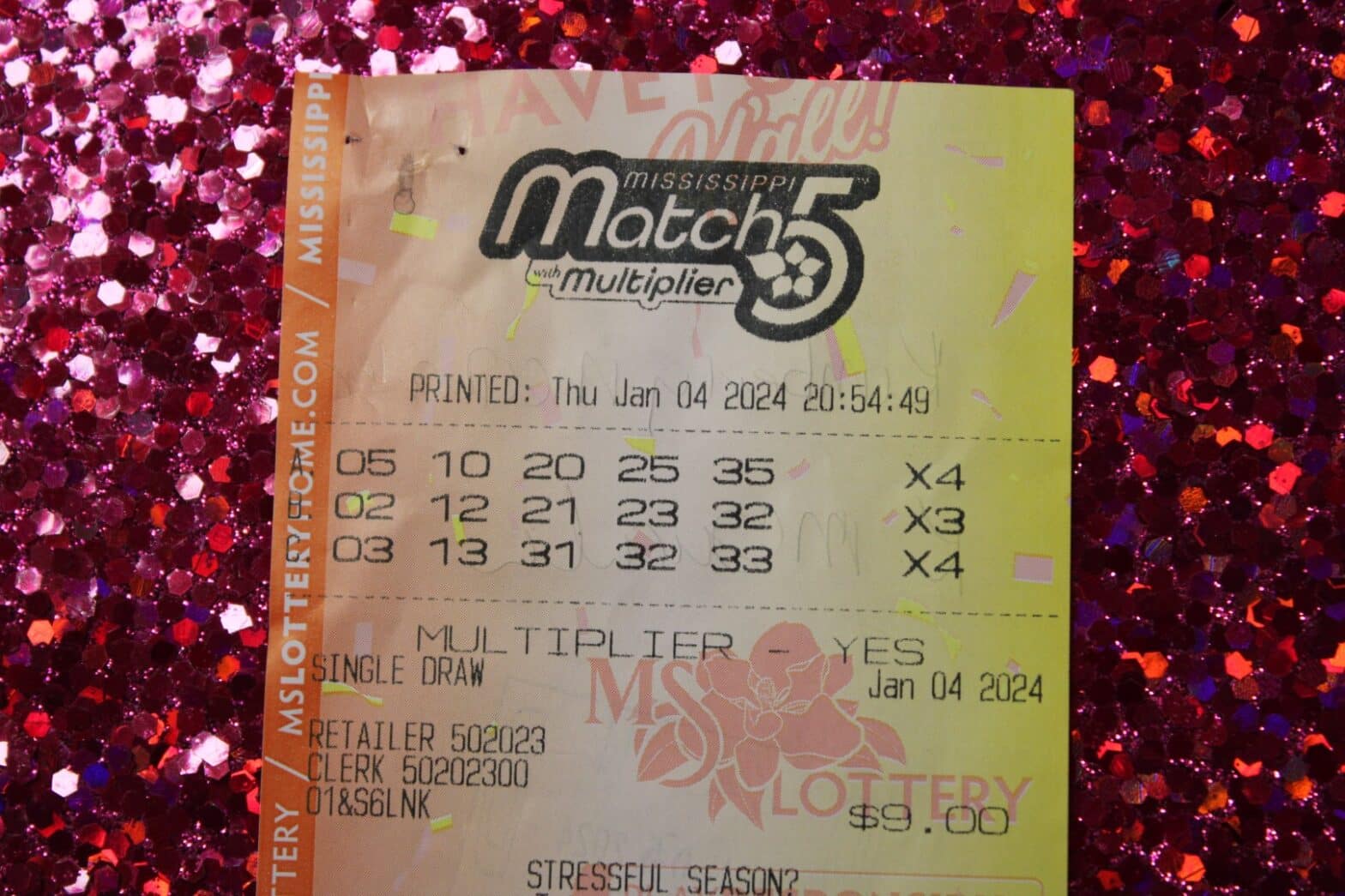 Jackson Woman Won 800 Mississippi Lottery