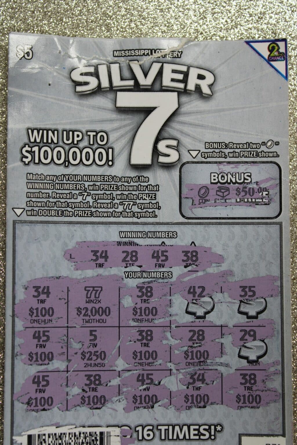 Pearl Man Won $5,000 - Mississippi Lottery