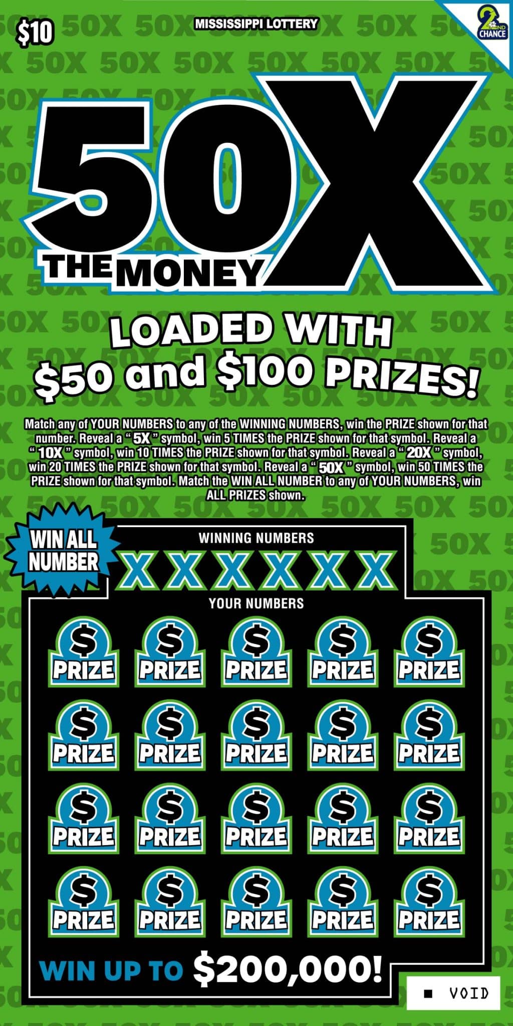 50X THE MONEY