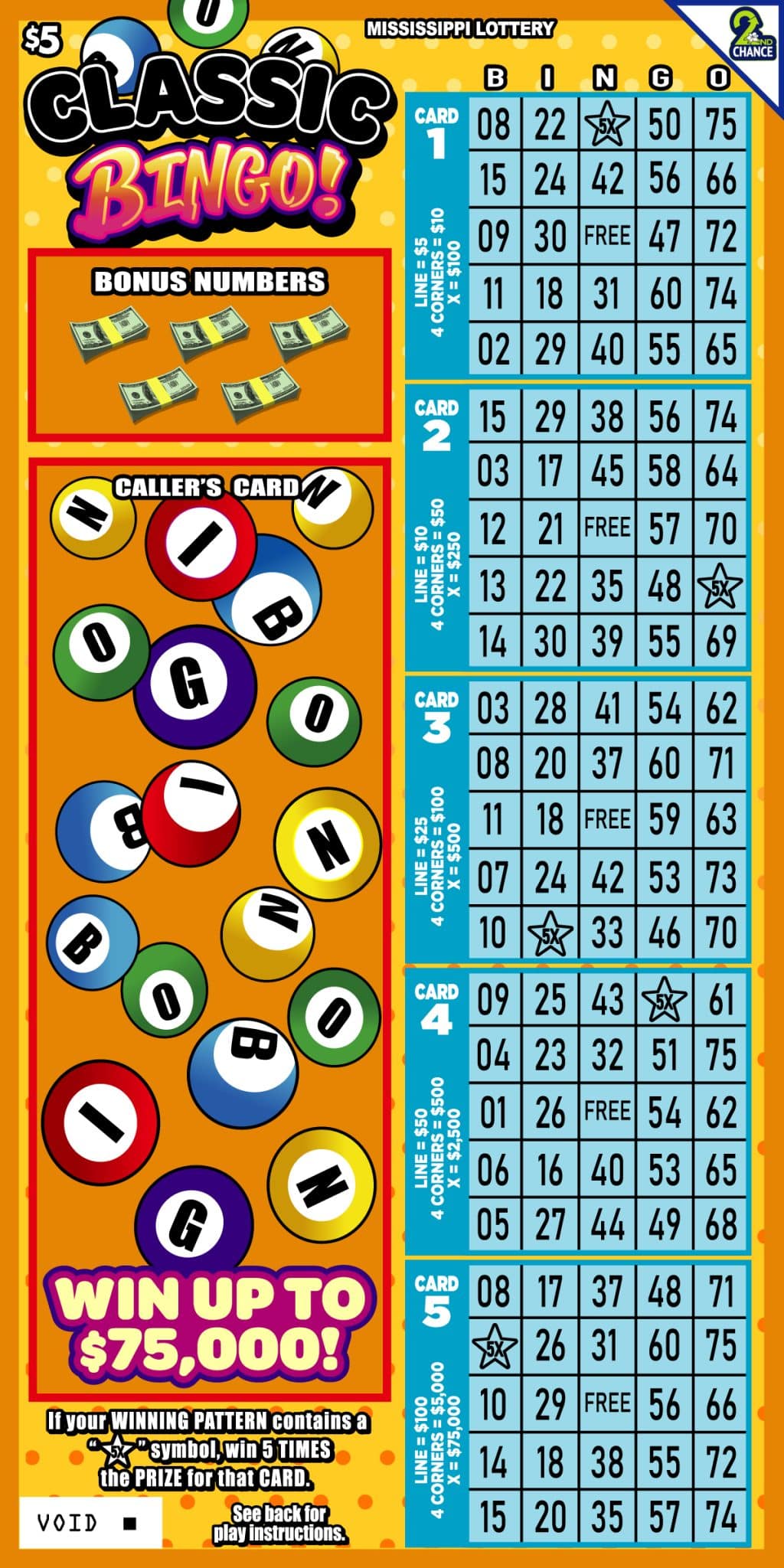 MS 0231 Classic Bingo FRONT C V4