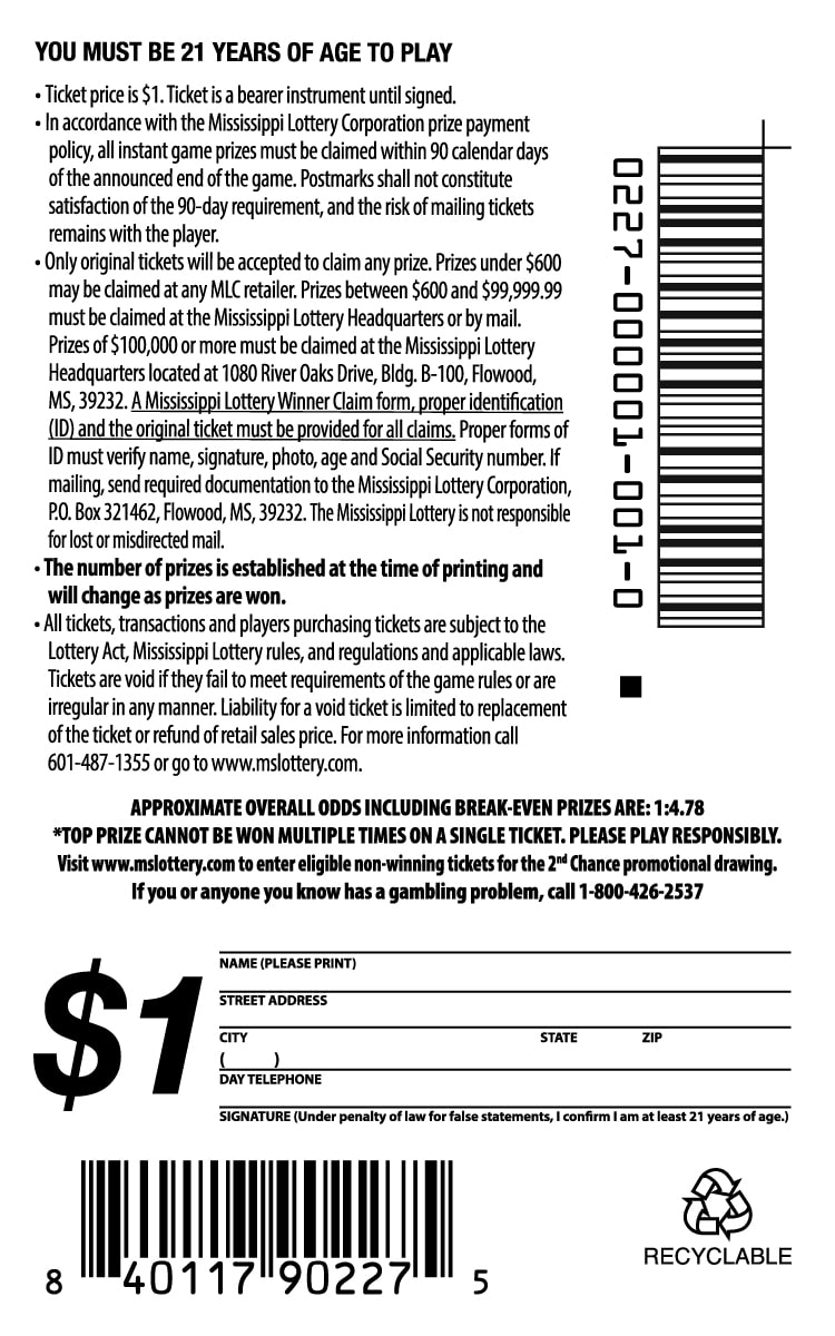 Quick 7s - Mississippi Lottery