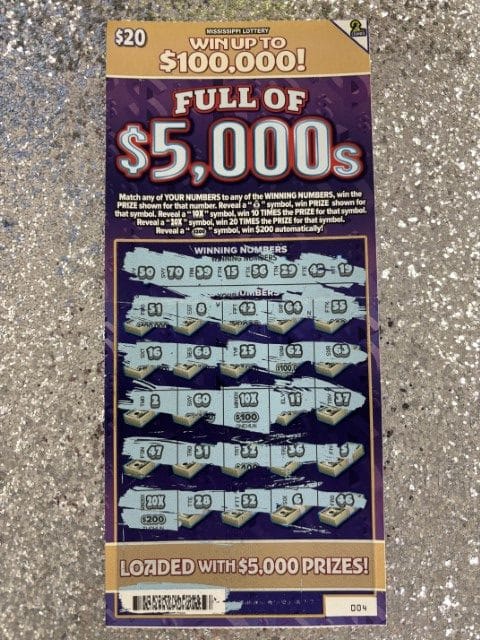 Corinth Woman Wins $5,000 - Mississippi Lottery