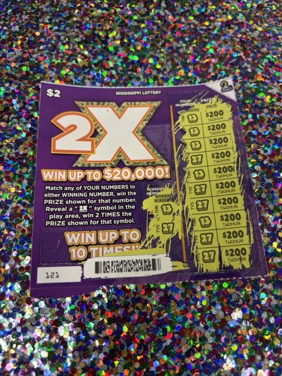 blockb 握手券 jackpot Red Bay, AL Woman Wins $2,000 - Mississippi Lottery